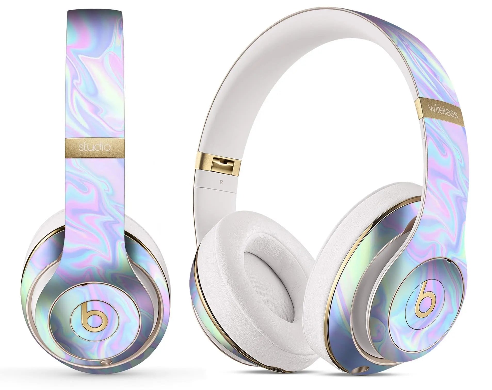 Iridescent Dahlia v1 - Full Body Skin Decal Wrap Kit for Beats by Dre Product vendor