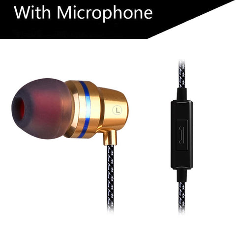 Headphone QKZ DM1 In-Ear Earphone Headset With - Sacodise.shop.com