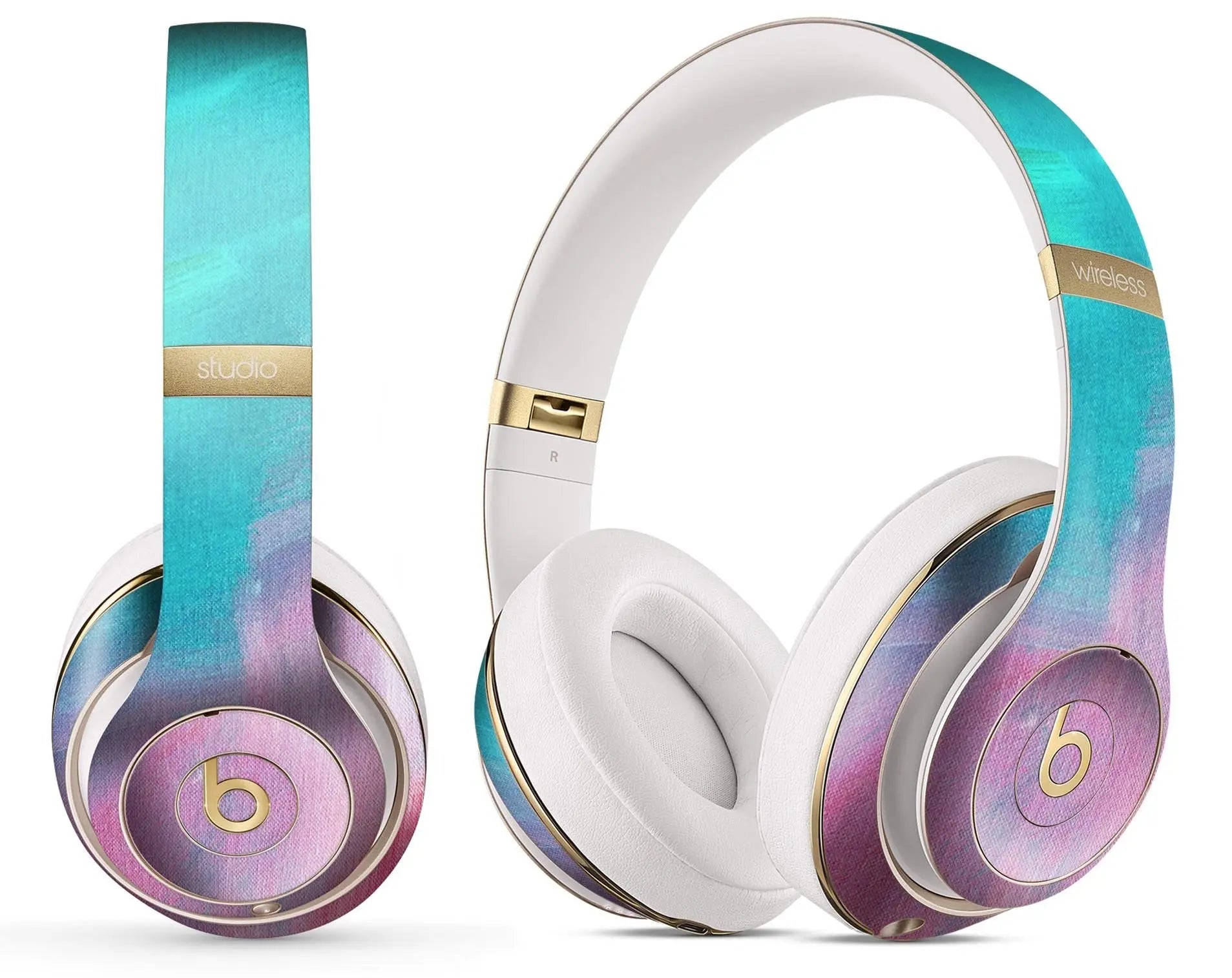 Pastel Marble Surface - Full Body Skin Decal Wrap Kit for Beats by Dre Product vendor