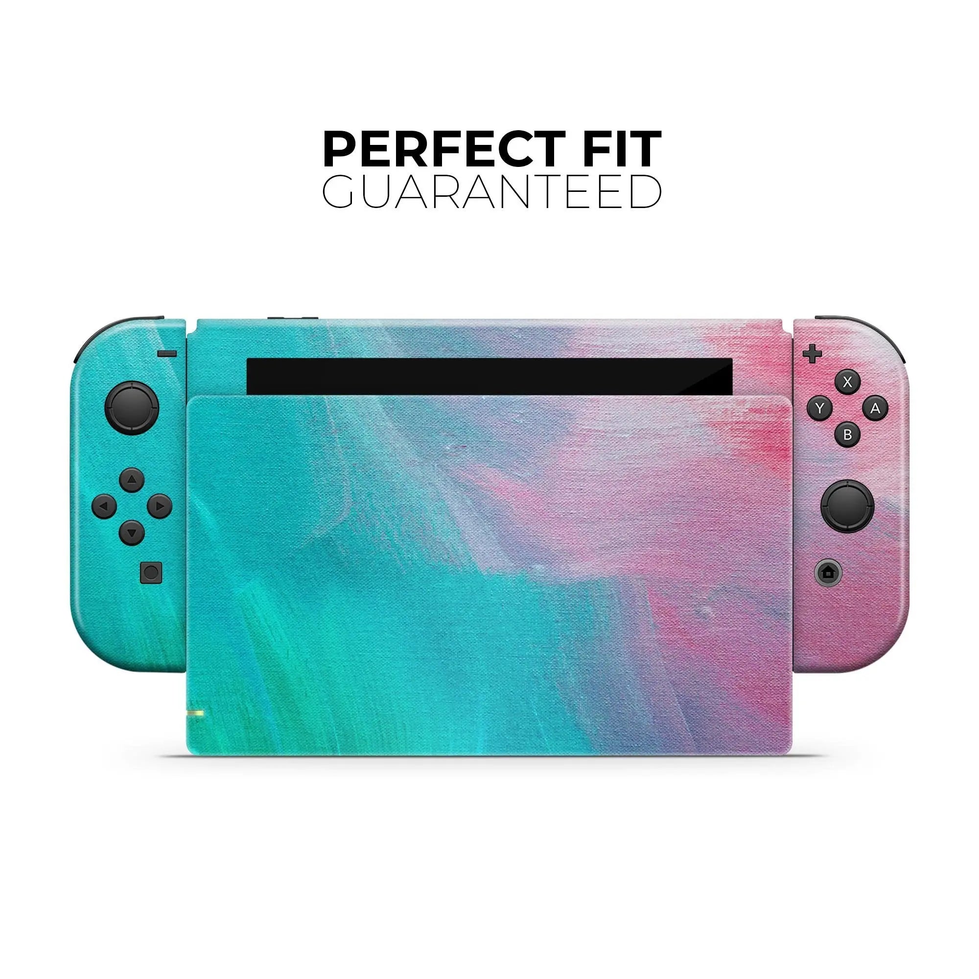 Pastel Marble Surface - Full Body Skin Decal Wrap Kit for Nintendo Product vendor