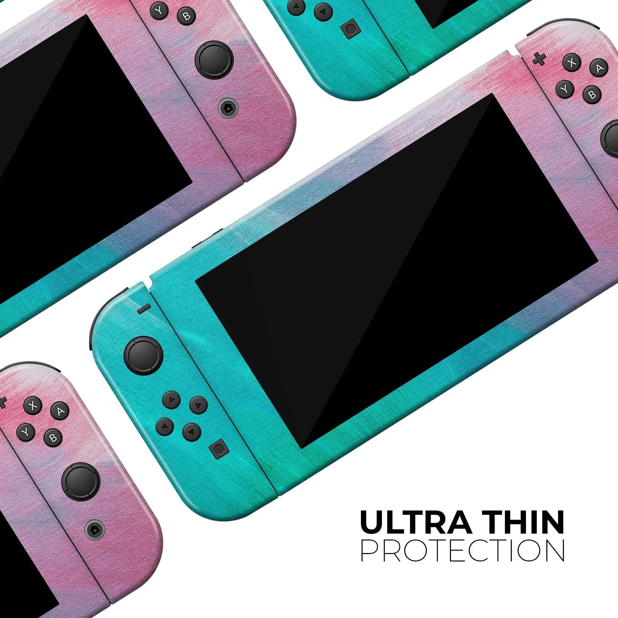 Pastel Marble Surface - Full Body Skin Decal Wrap Kit for Nintendo Product vendor