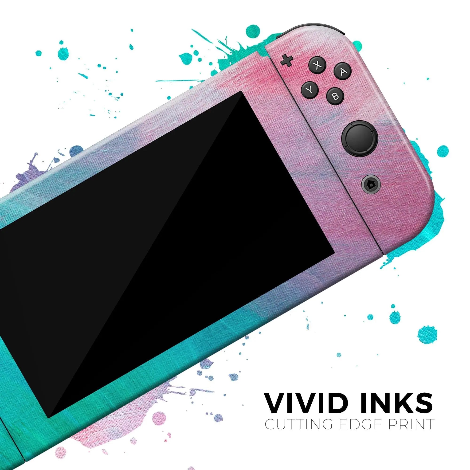 Pastel Marble Surface - Full Body Skin Decal Wrap Kit for Nintendo Product vendor