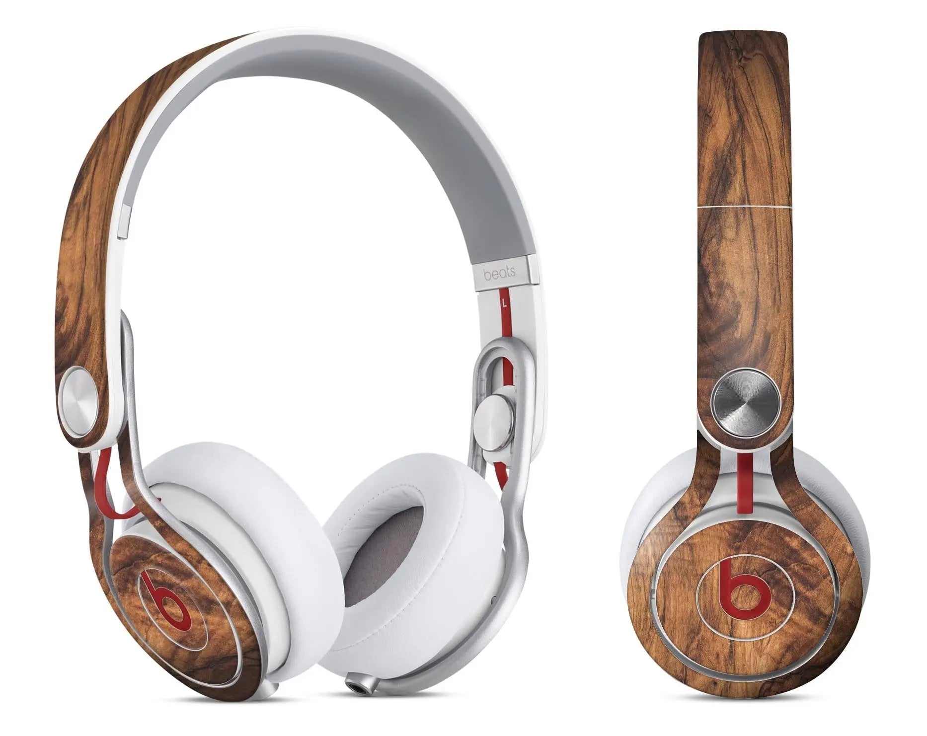 Raw Wood Planks V11 - Full Body Skin Decal Wrap Kit for Beats by Dre Product vendor