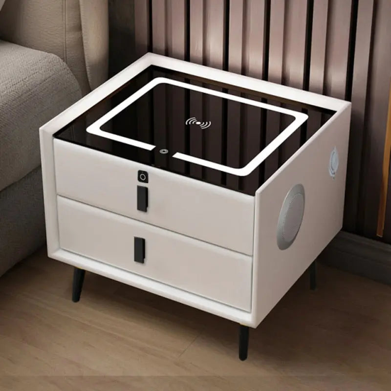 Smart Bedside Table with Wireless USB Charging Creative - Sacodise shop