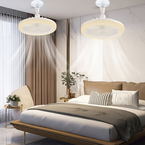 Modern LED Ceiling Fan with Light and Remote Control - Sacodise shop