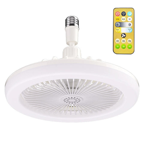 Modern LED Ceiling Fan with Light and Remote Control - Sacodise shop