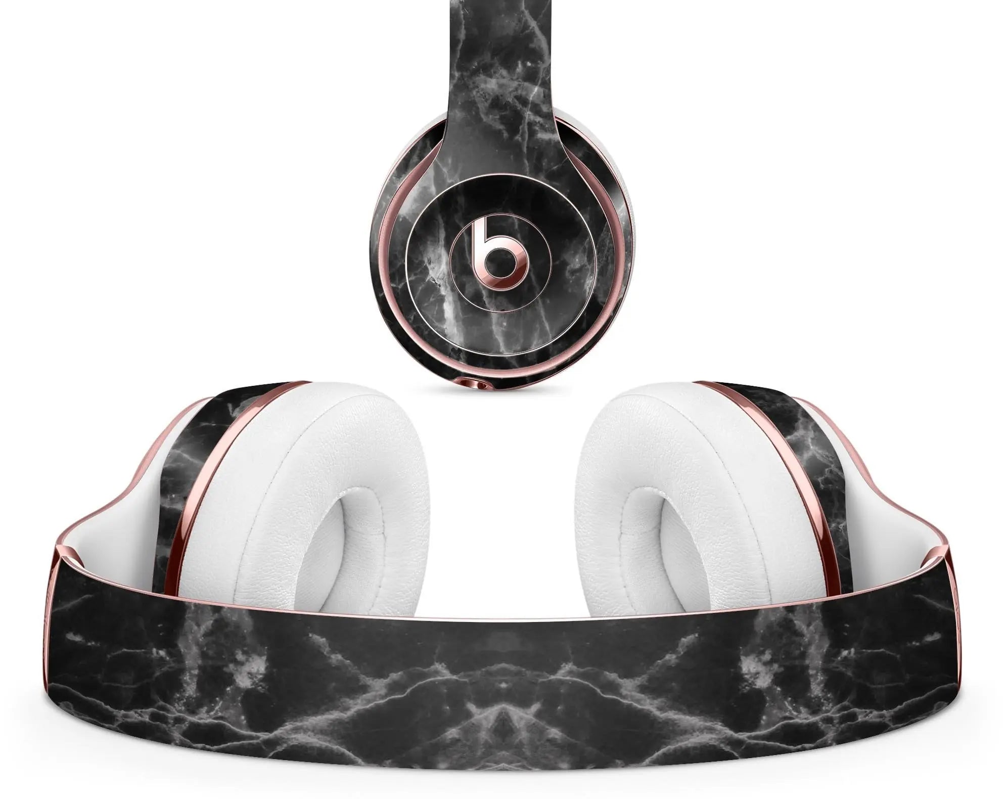 Smooth Black Marble - Full Body Skin Decal Wrap Kit for Beats by Dre Product vendor