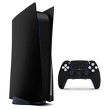 Solid State Black - Full Body Skin Decal Wrap Kit for Sony Playstation - Sacodise.shop.com