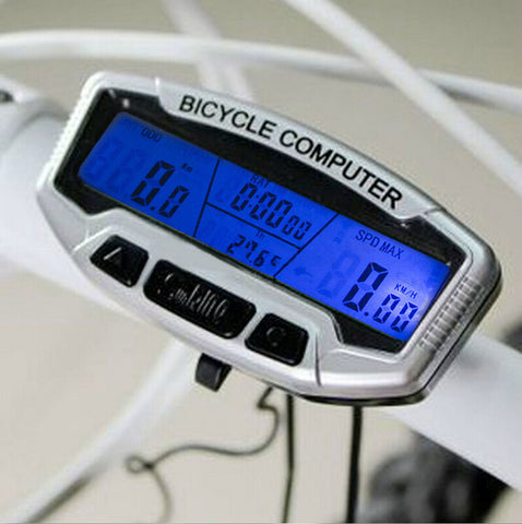 Waterproof LCD Bicycle Bike Computer Odometer