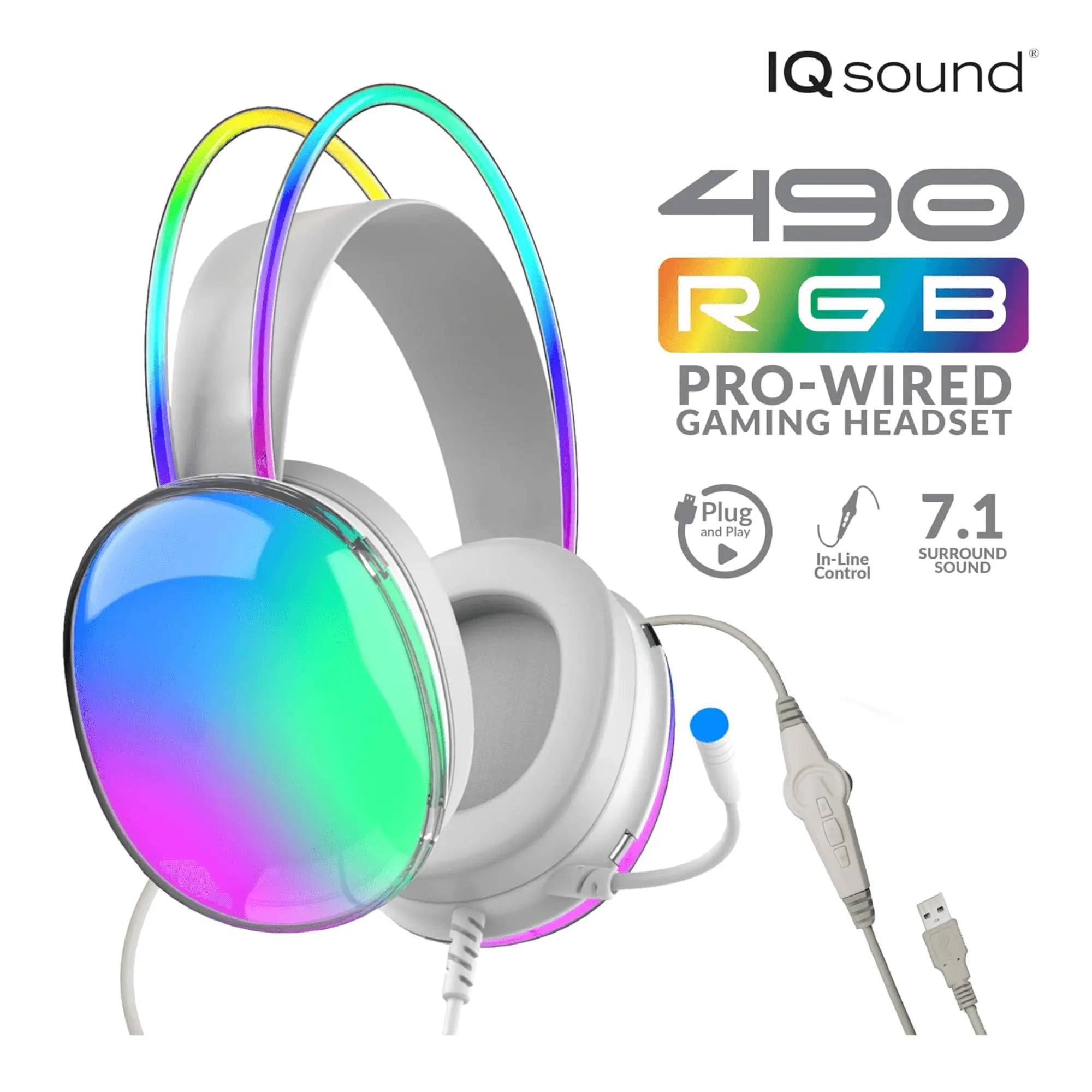 Supersonic Pro-Wired Gaming Headset with Lights & Surround Sound Product vendor