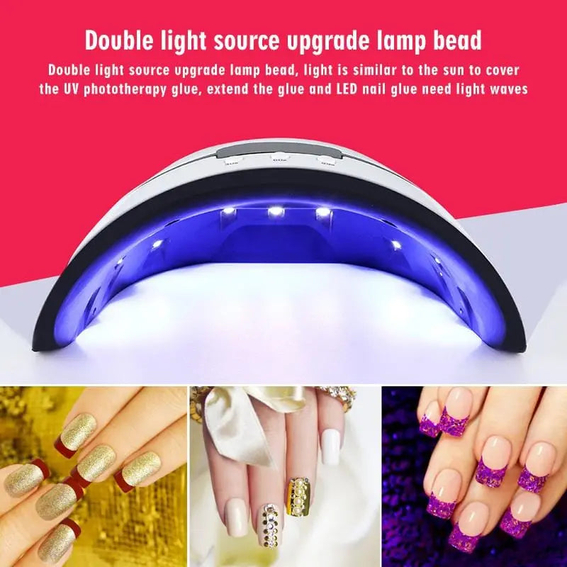 Acrylic Gel UV LED Nail Curing Lamp - Sacodise shop