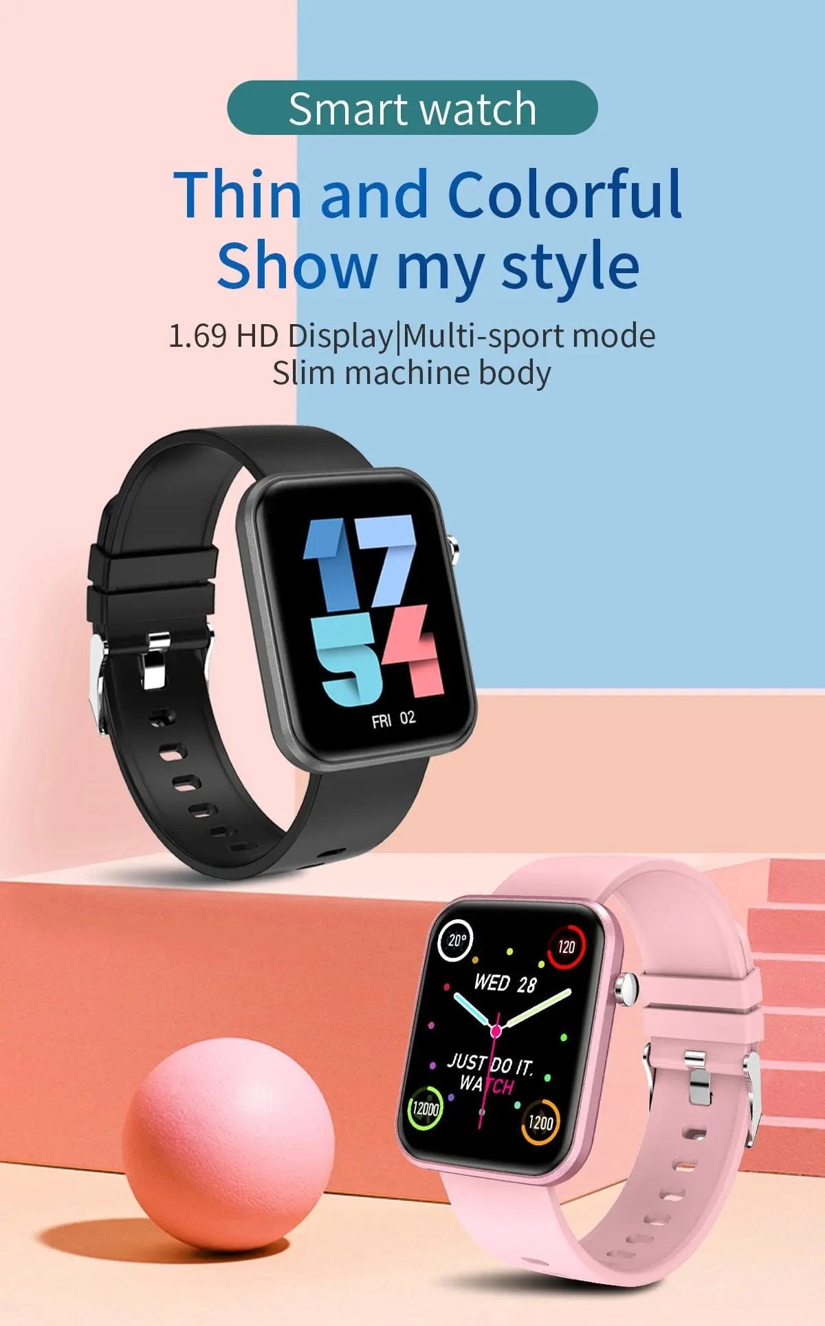 Advanced Smartwatch With Three Bands And Wellness + Activity Tracker - Sacodise shop