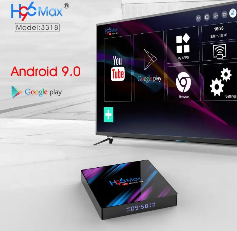 Android TV Box Network Player - Sacodise shop