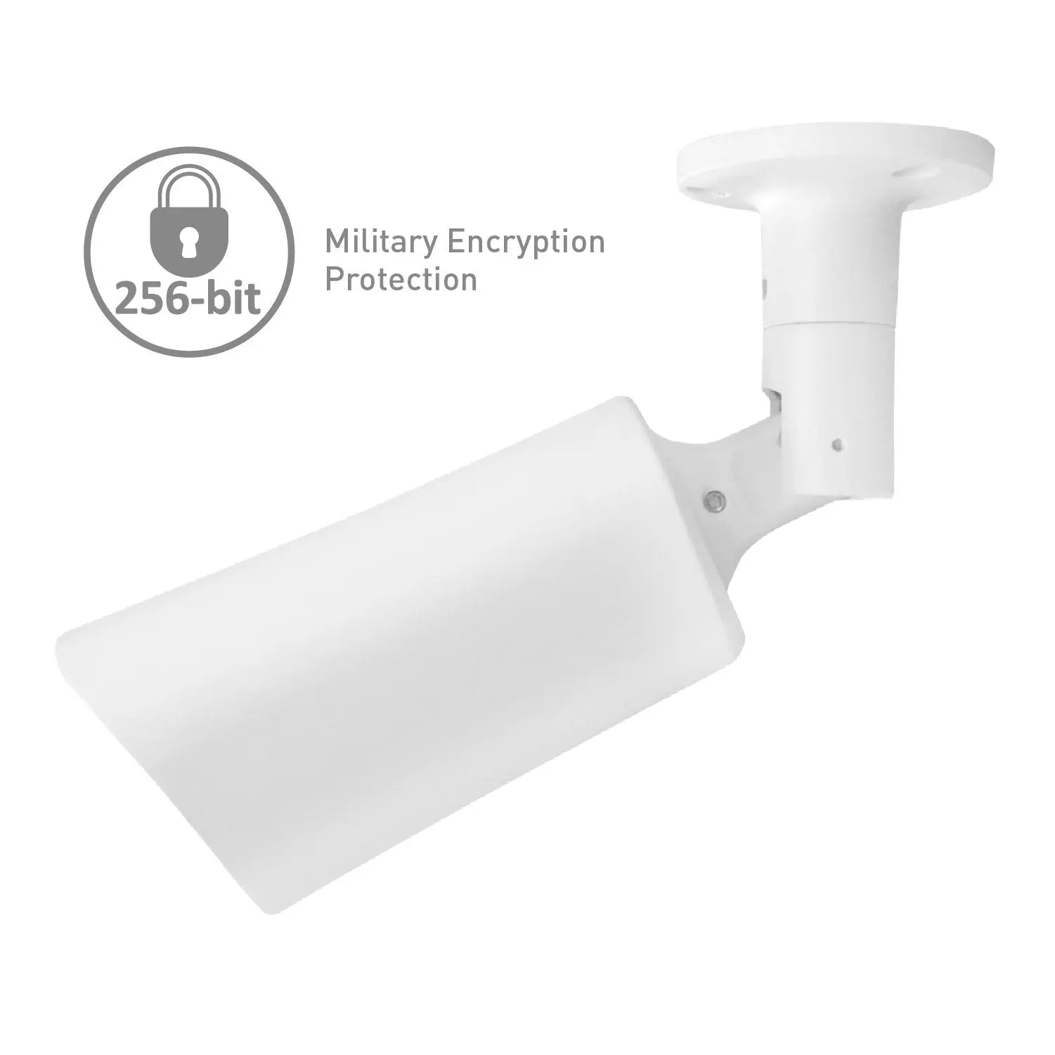 AR4 Outdoor Bullet Camera - White, AI Detection, Night Vision - Sacodise shop