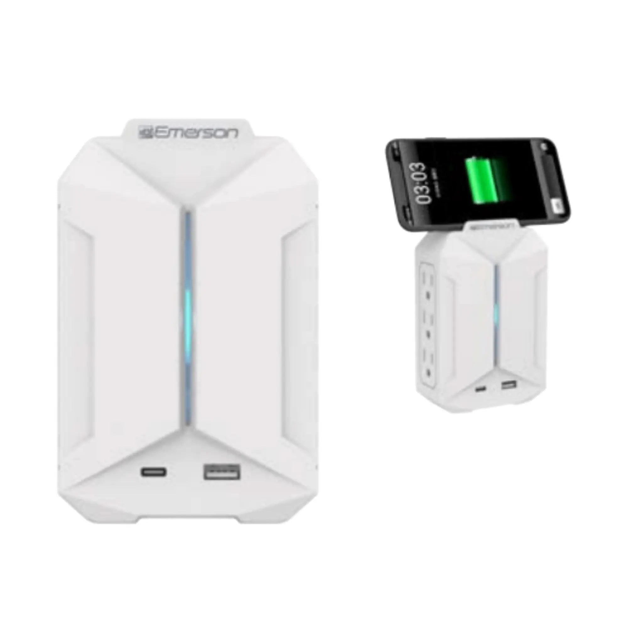 Emerson 6-Outlet + USB Wall Charger with Surge Protection and LED Product vendor