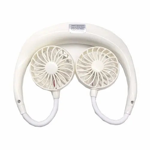 Beat The Heat Double Cool Cordless Breezy Mini Collar Fan - Sacodise shop