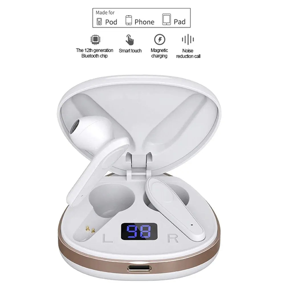 Bluetooth Earphone in Ear Earbuds HIFI Sound TWS - Sacodise shop