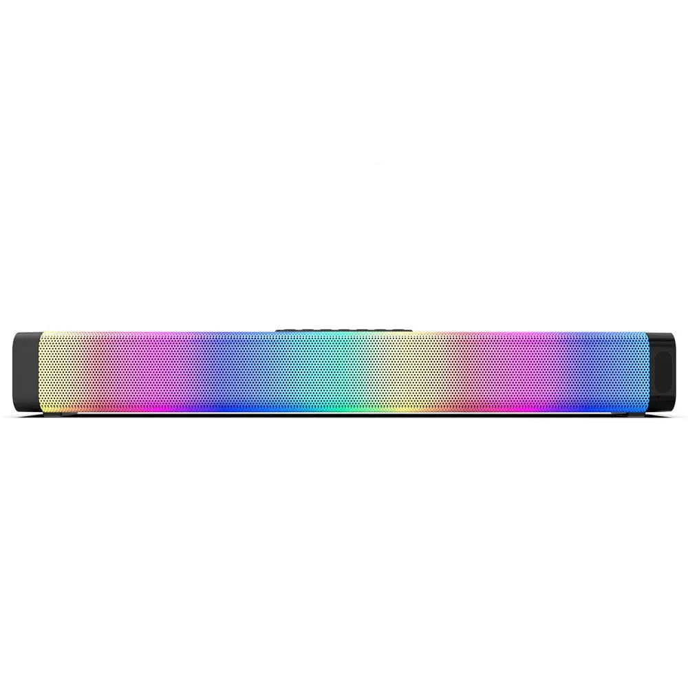 Computer Game Speakers With RGB Light Powerful Bass Stereo - Sacodise shop