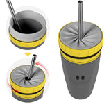 Creative 300ML Twist Cup Neolid No Cover Portable Hand Straw Cup - Sacodise shop
