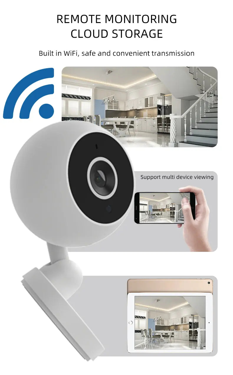 HD 1080P Smart Wifi Camera Network Home Security Camera 360° Rotate Product vendor