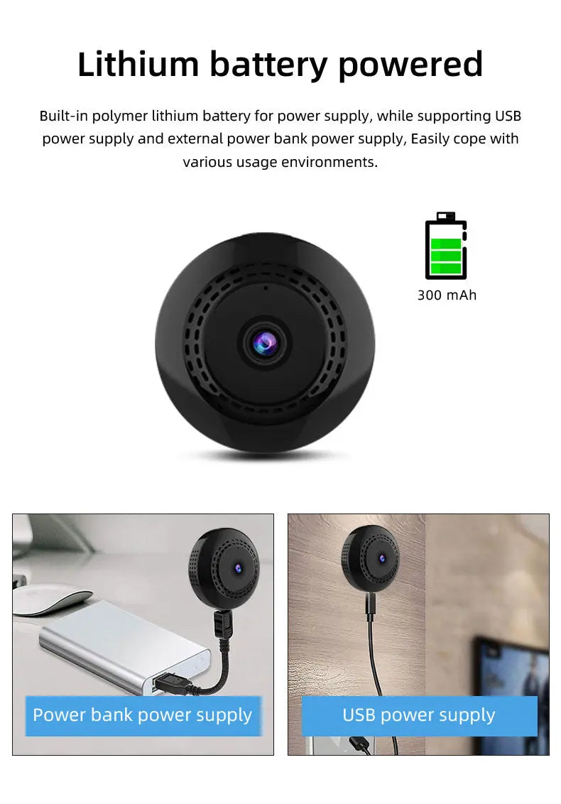 WiFi 1080P Wireless Night Vision Mini Camera Security Indoor Camera Product vendor