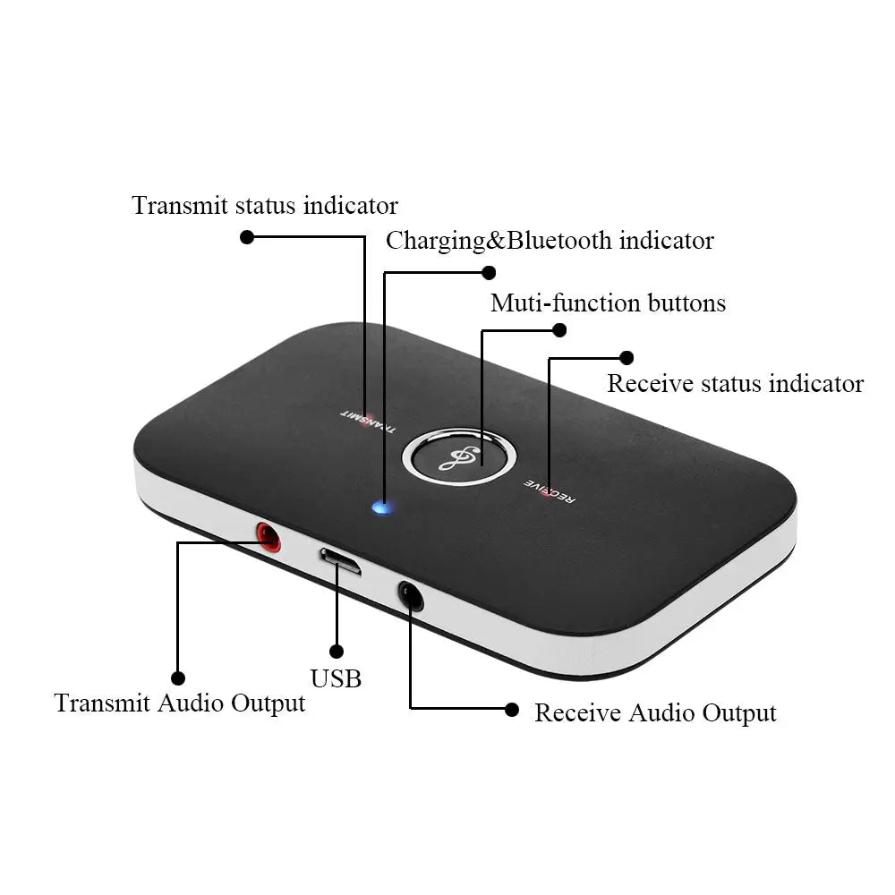 2 in 1 Bluetooth 4.1 Audio Transmitter & Receiver Product vendor