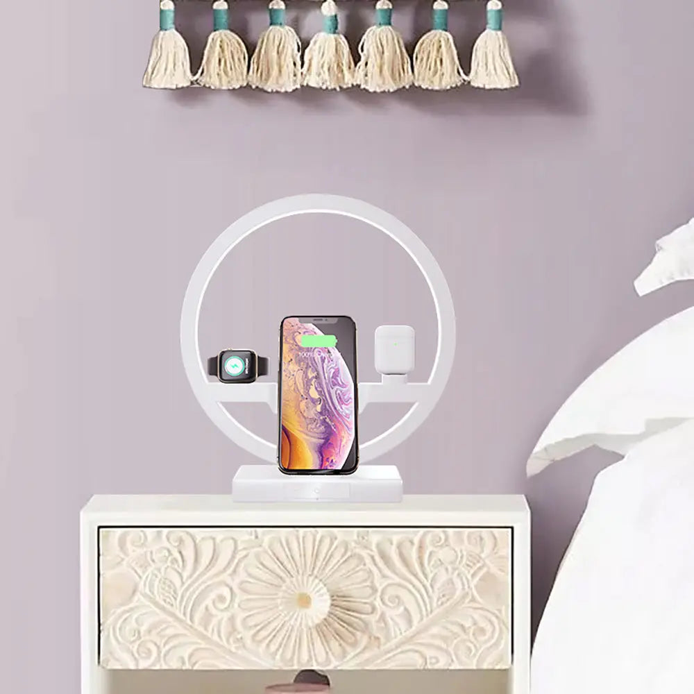 3 in 1 Fast Wireless Charger Dock Station US PLUG Product vendor