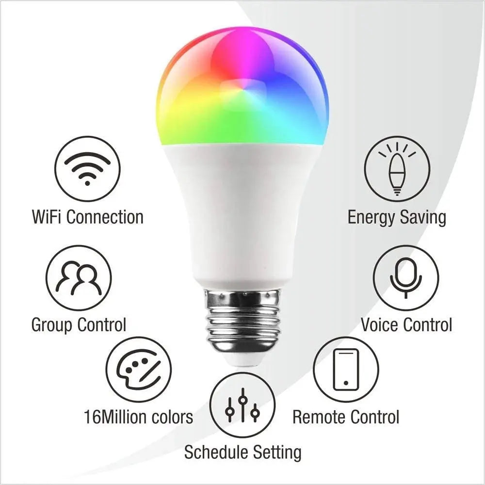 Smart Bulb E26 Wifi Light Compatible with Tuya Alexa Google Assistant Product vendor