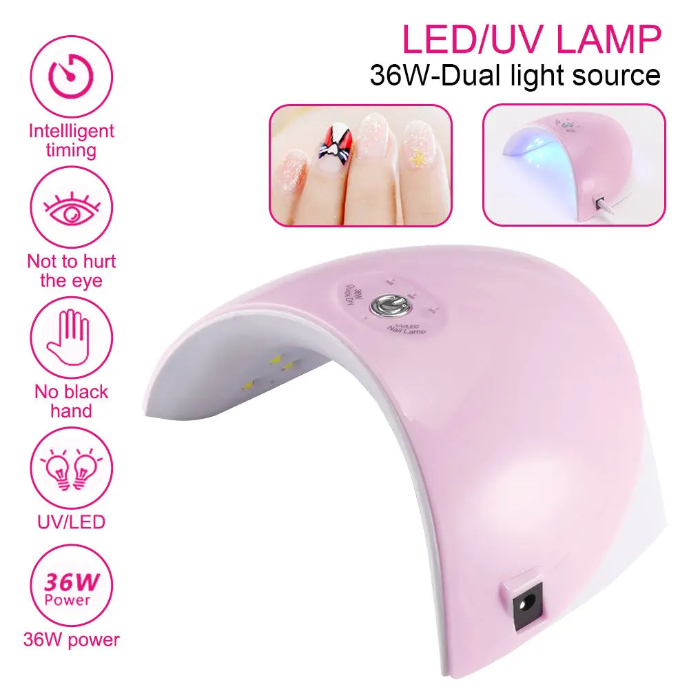 Automatic Sensing 36W LED Nail Polish Dryer Lamp - Sacodise shop