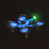 Remote Control Mini Quadcopter, Easy to Fly; LED; Novice or Advanced