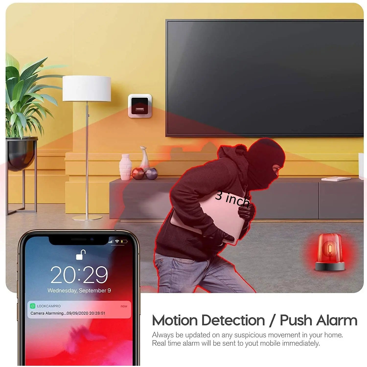 HD Hidden Camera Night Vision WiFi Charger Camera For Home Security Product vendor