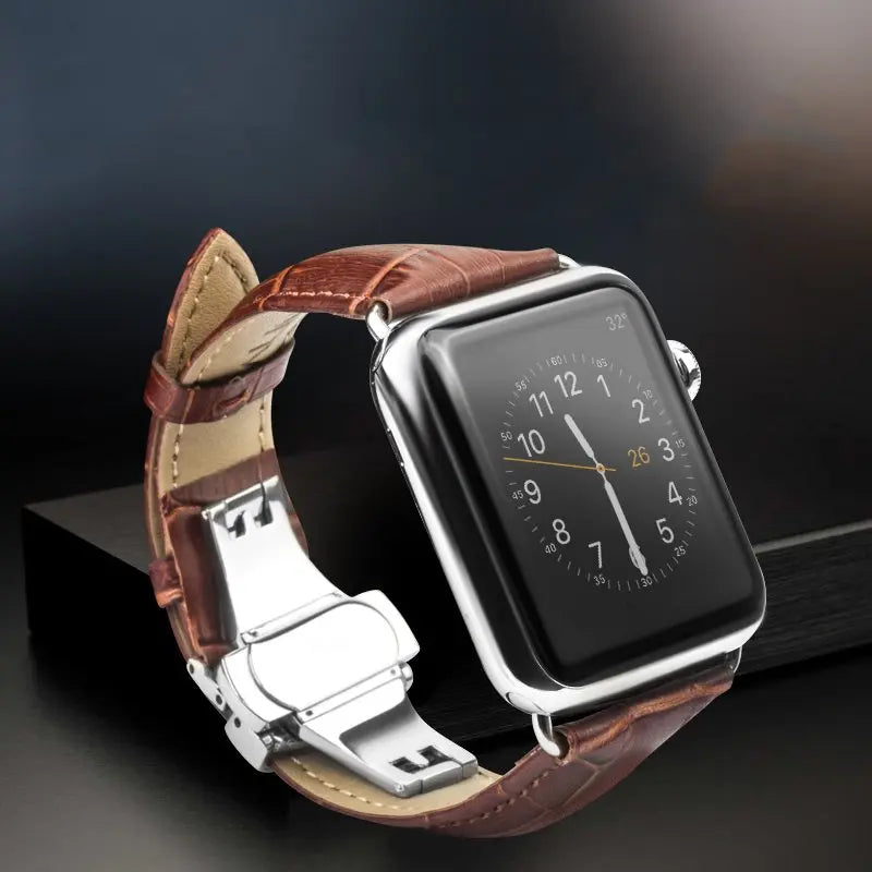 Leather Apple Watch Band for all apple watch series Product vendor