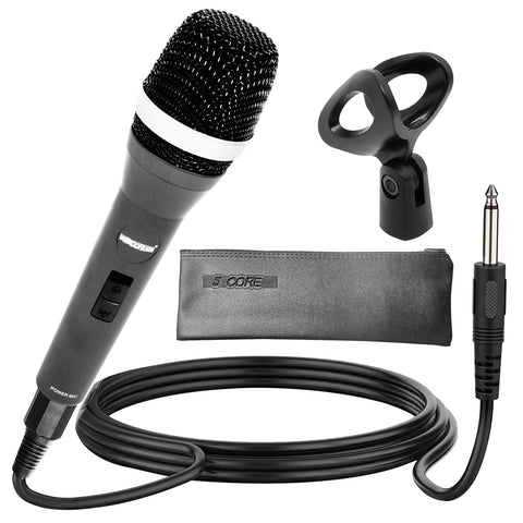 5Core Premium Vocal Dynamic Cardioid Handheld Microphone Neodymium - Sacodise shop