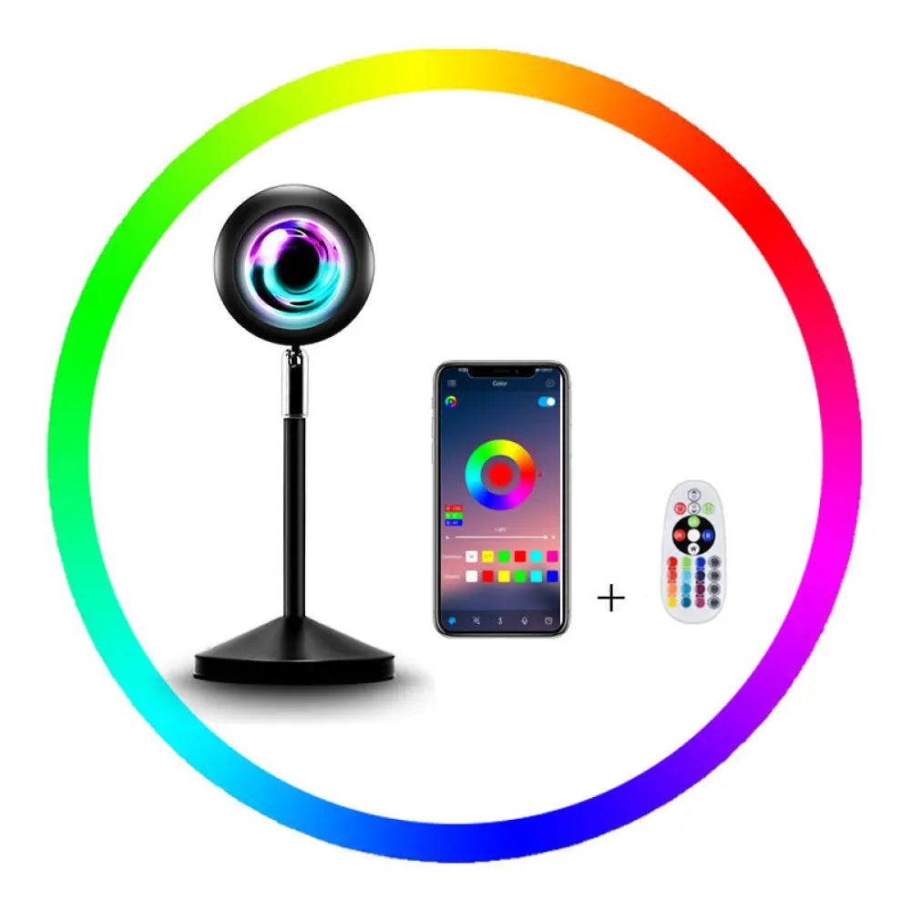 Projector APP/Remote Control Sunset Lamp Rainbow Sunset Lamp Product vendor