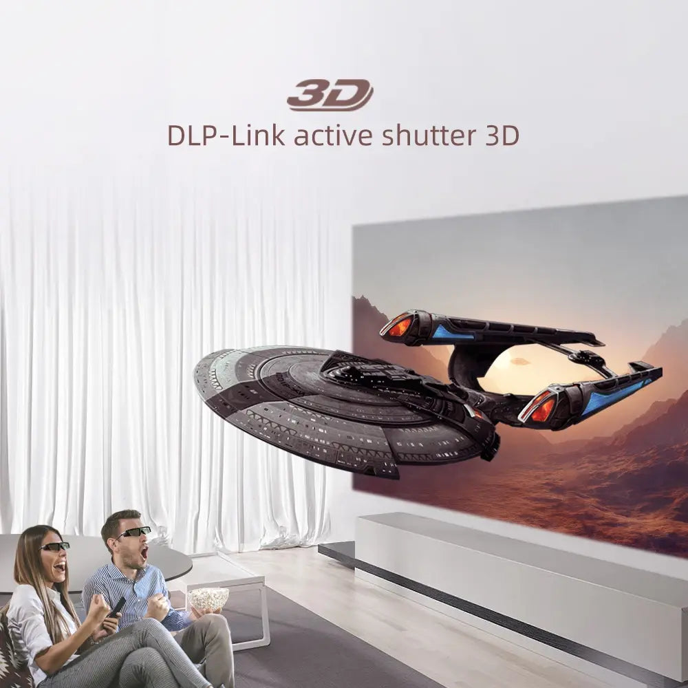 3D Glass for DLP 3D Projector UFO U50 P12 R19 DLP-Link Active Shutter Product vendor