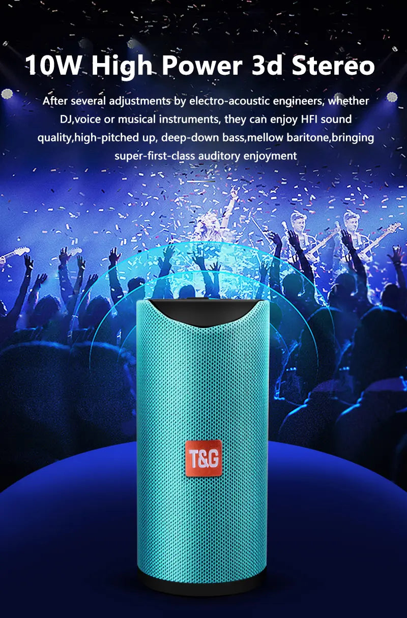 TG Portable Outdoor Loudspeaker Bluetooth Stereo Speaker Product vendor