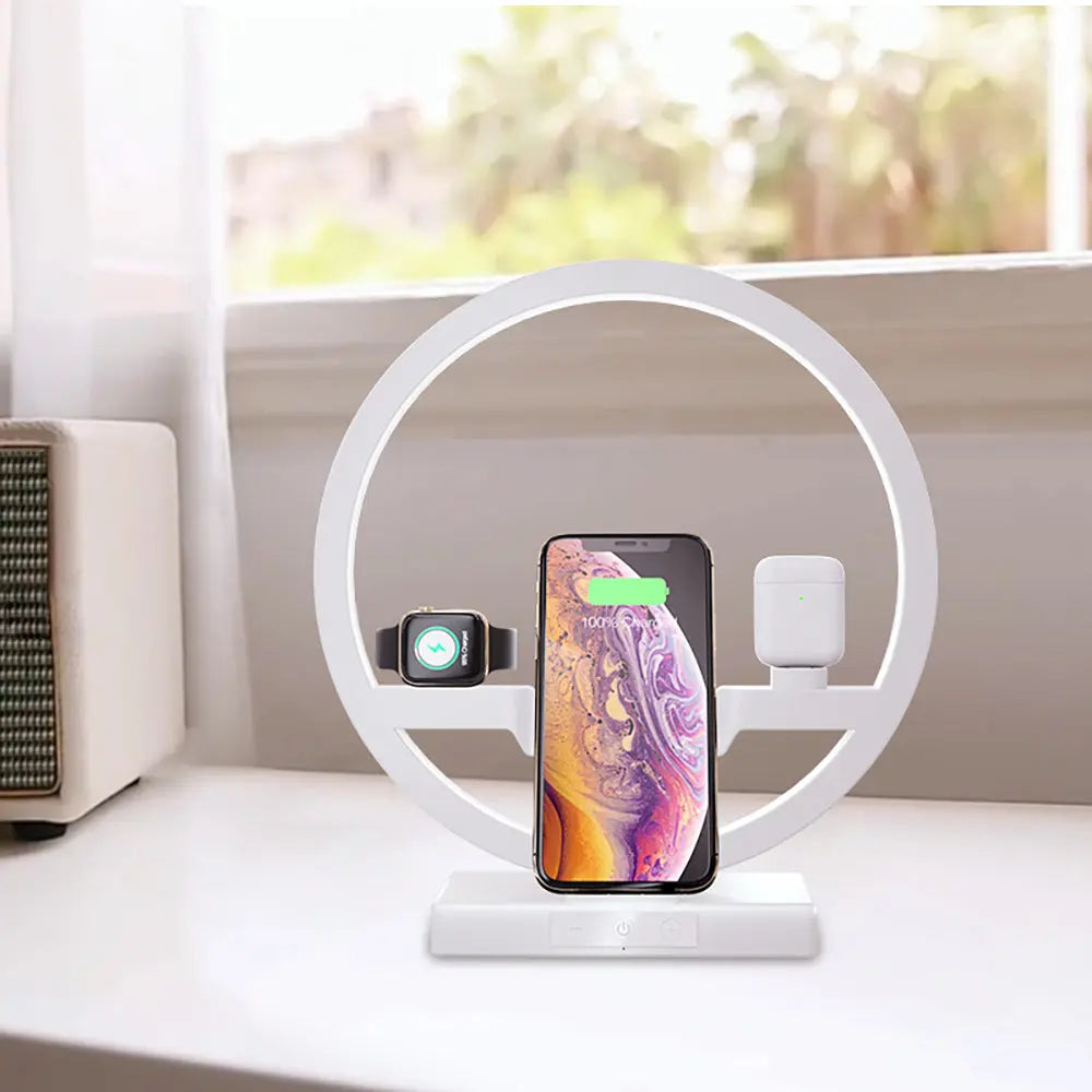 3 in 1 Fast Wireless Charger Dock Station US PLUG Product vendor