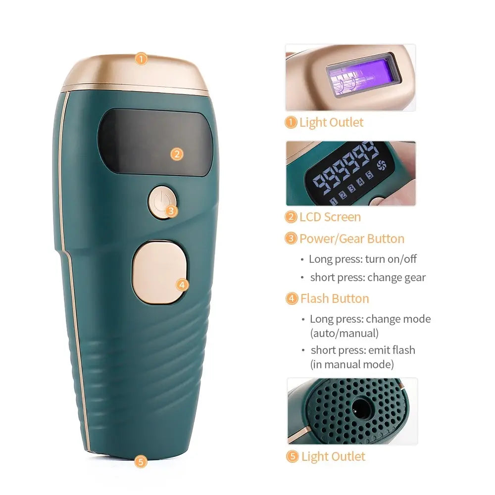 IPL Laser Epilator Painless 999999 Flashes Hair Removal Hair Remover Product vendor