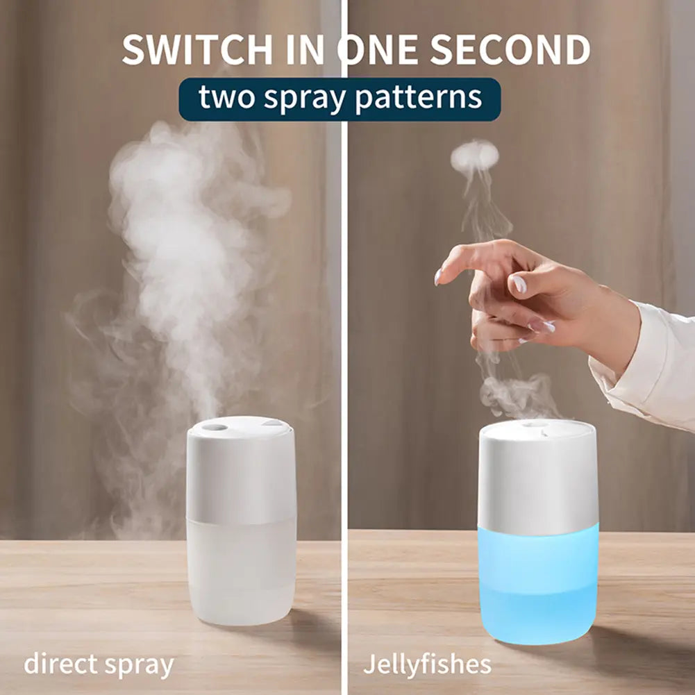 1200mAh Rechargeable Jellyfish Air Humidifier Mist Sprayer Product vendor