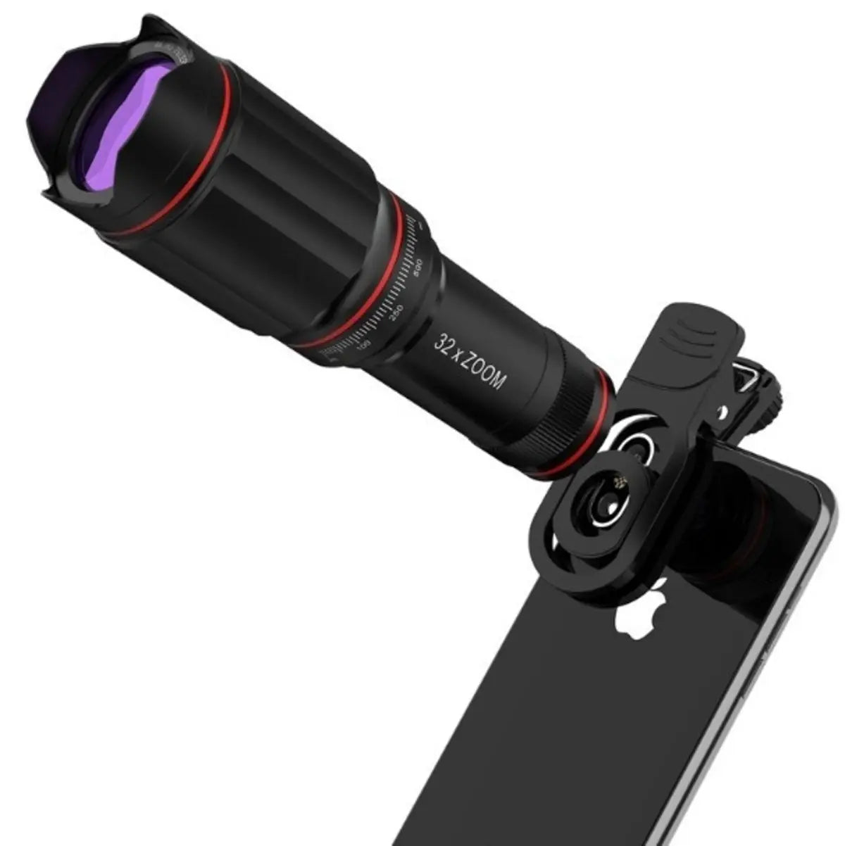 Ultra Crystal HD 32x Zoom Telescope Mobile Phone Camera Lens Set Product vendor