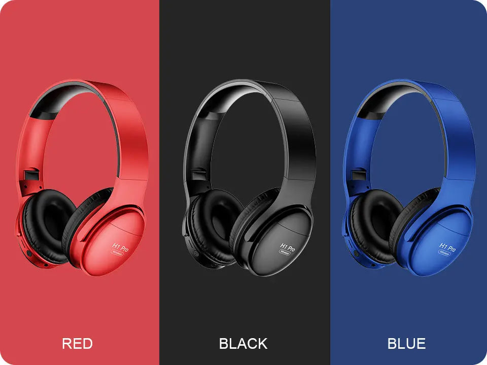 Noise Canceling Stereo Foldable Bluetooth V5.0 Wireless Headphones Product vendor