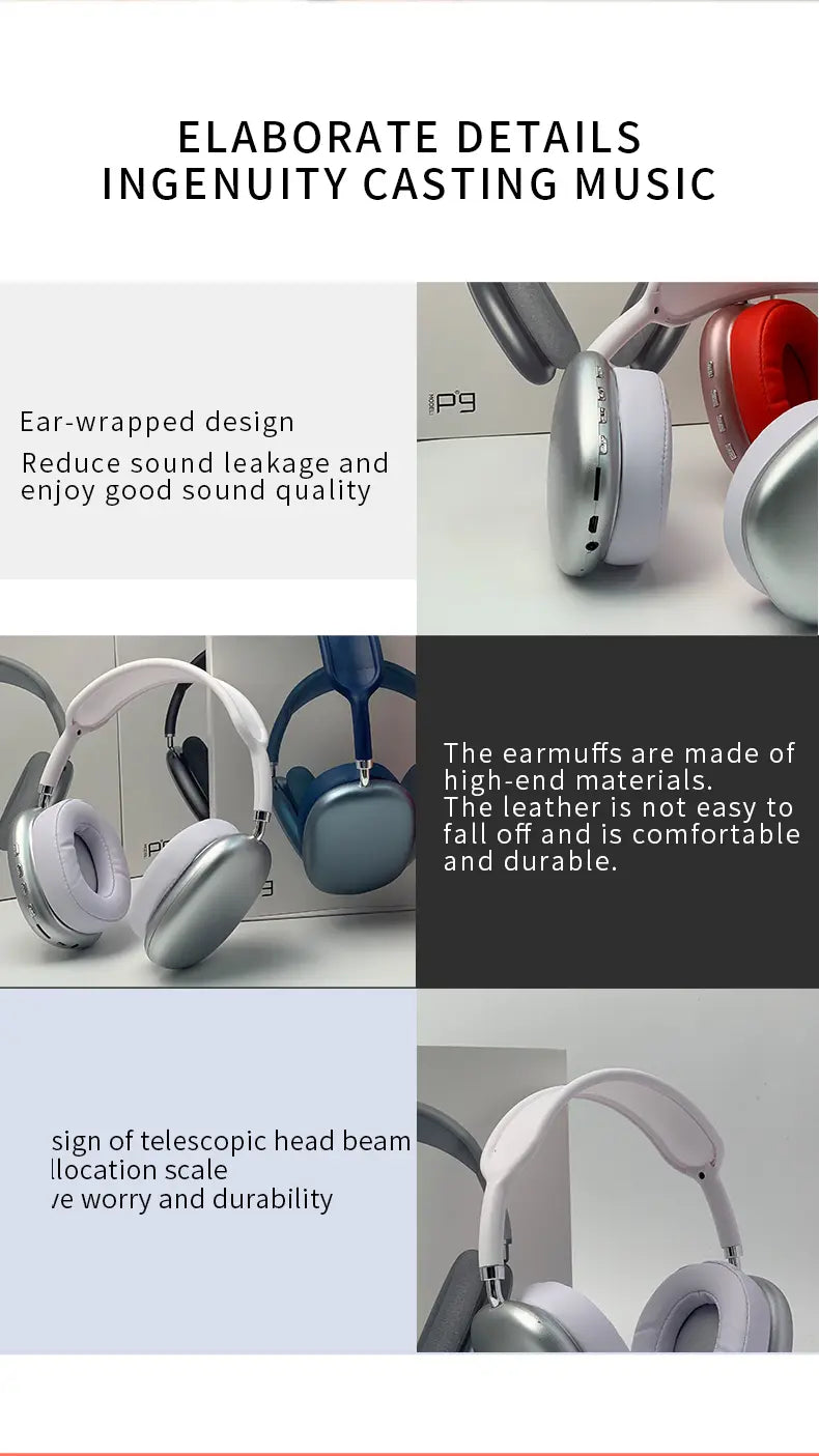 2021 New Wireless Headset HIFI Stereo Bluetooth Headphones Product vendor