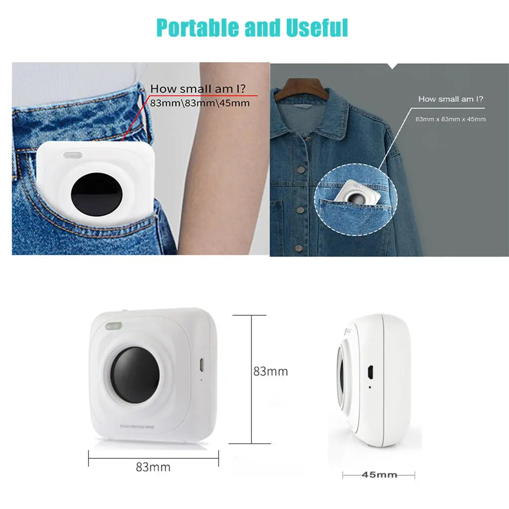 PAPERANG P2 P1 Pocket Portable Bluetooth Printer Product vendor