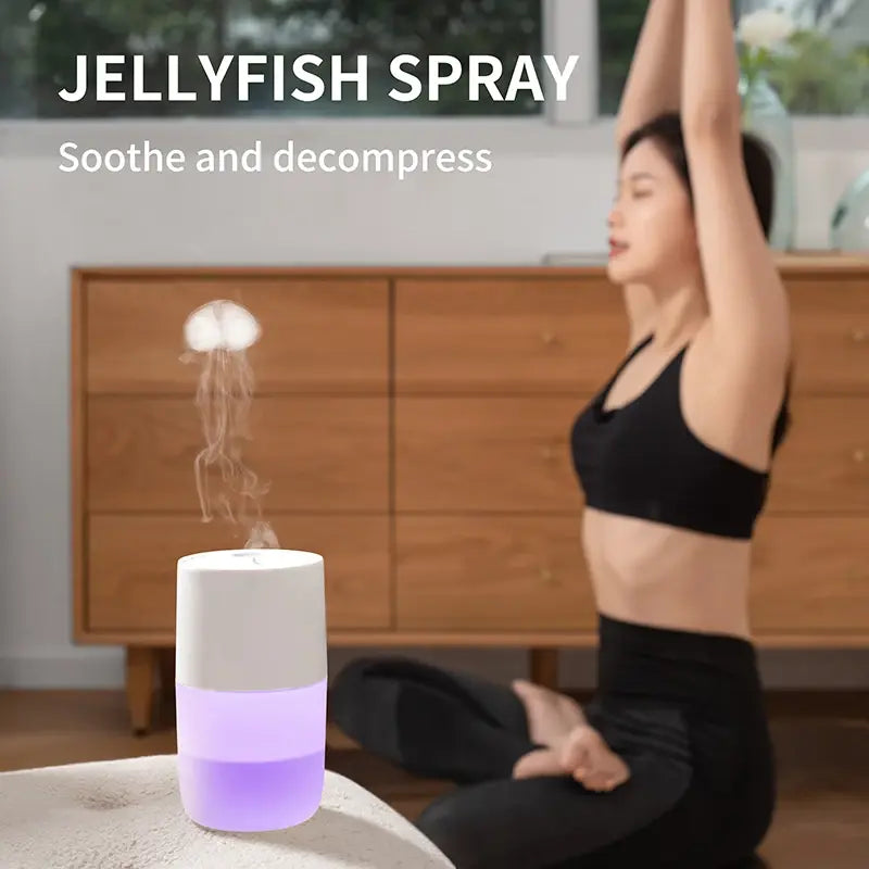 1200mAh Rechargeable Jellyfish Air Humidifier Mist Sprayer Product vendor