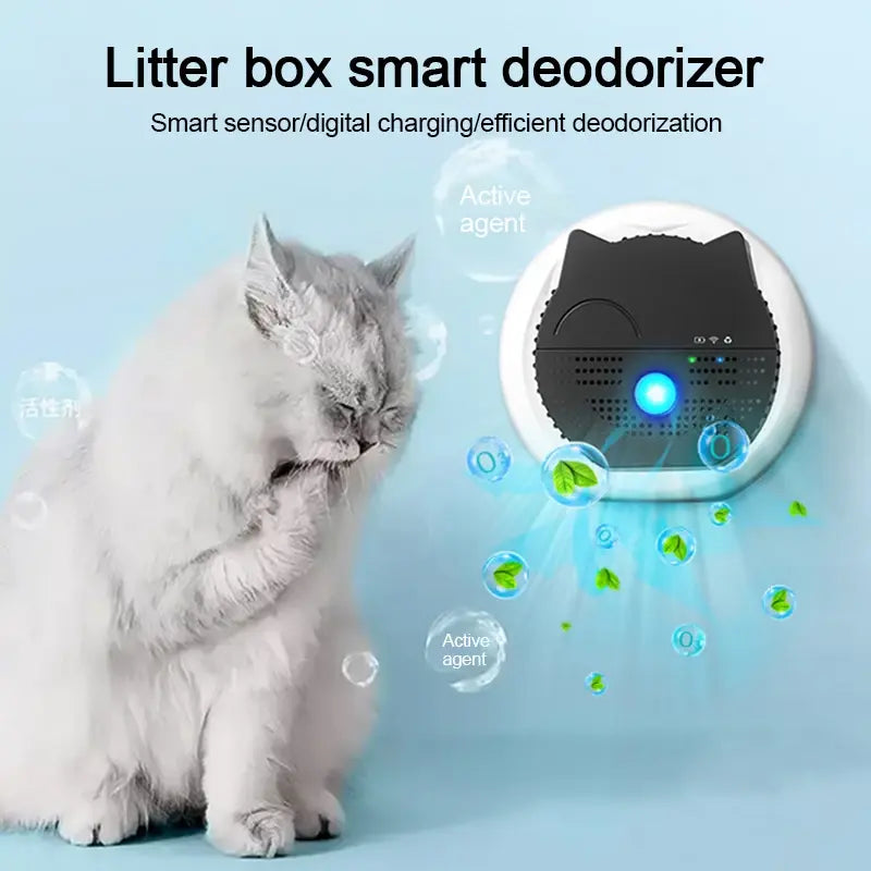 Cat Odor Purifier Pet Litter Box Deodorizer Toilet Air Cleaner Product vendor