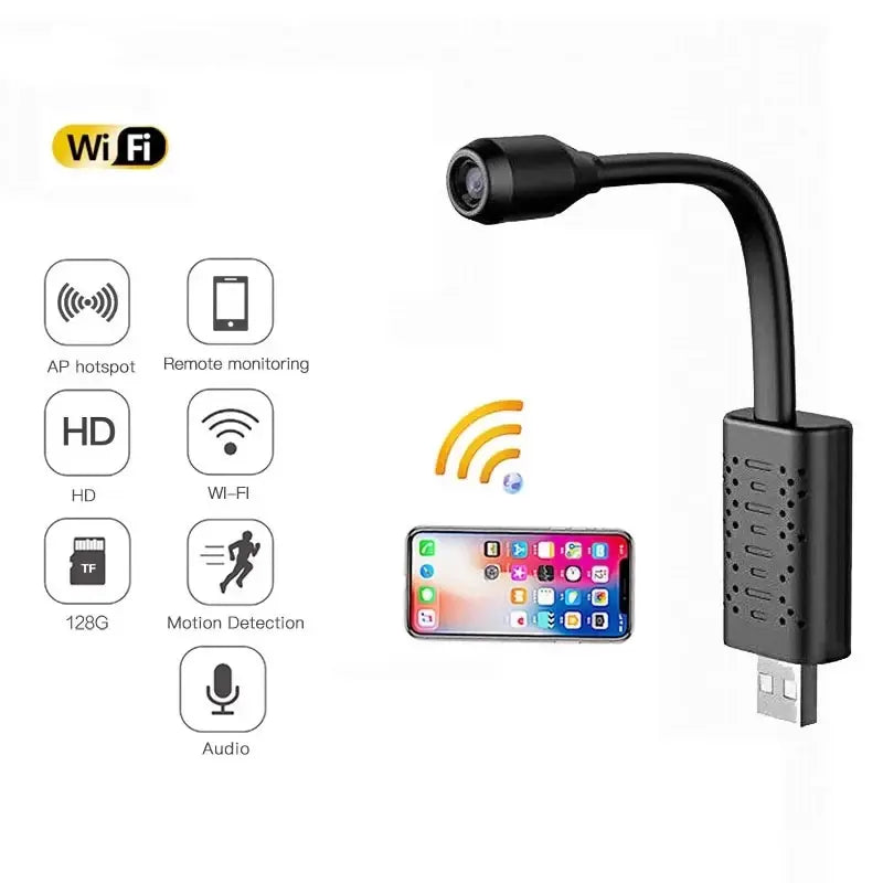 Wifi Mini DIY Camera USB 1080P Camera Motion Detect Home Security Product vendor