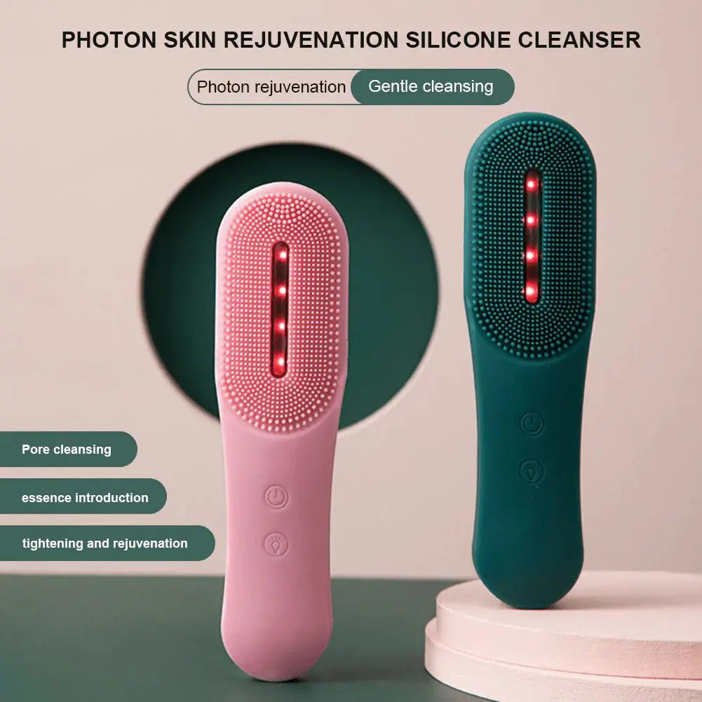 Deep Cleansing Exfoliating Removing Electric Facial Cleansing Brush - Sacodise shop