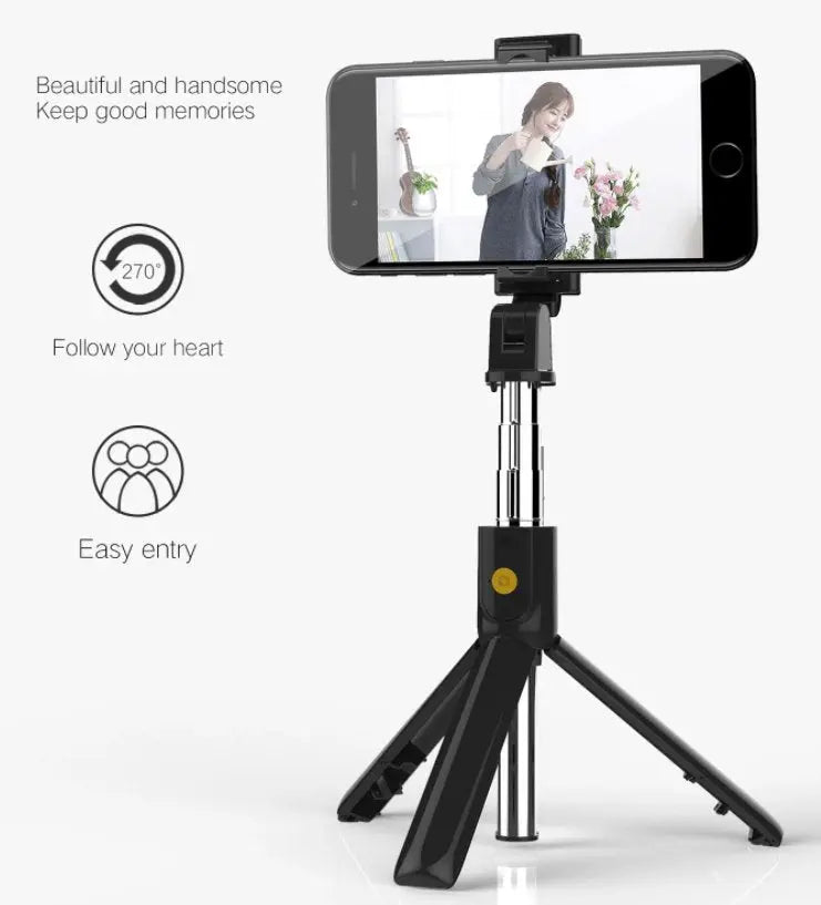 DELETE THIS SKU - Bluetooth Selfie Stick Tripod Extendable Stick Phone - Sacodise shop