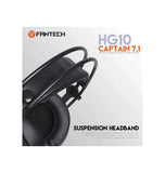 DELETE THIS SKU - HG11 CAPTAIN 7.1 Surround Sound USB Gaming Headphone - Sacodise shop