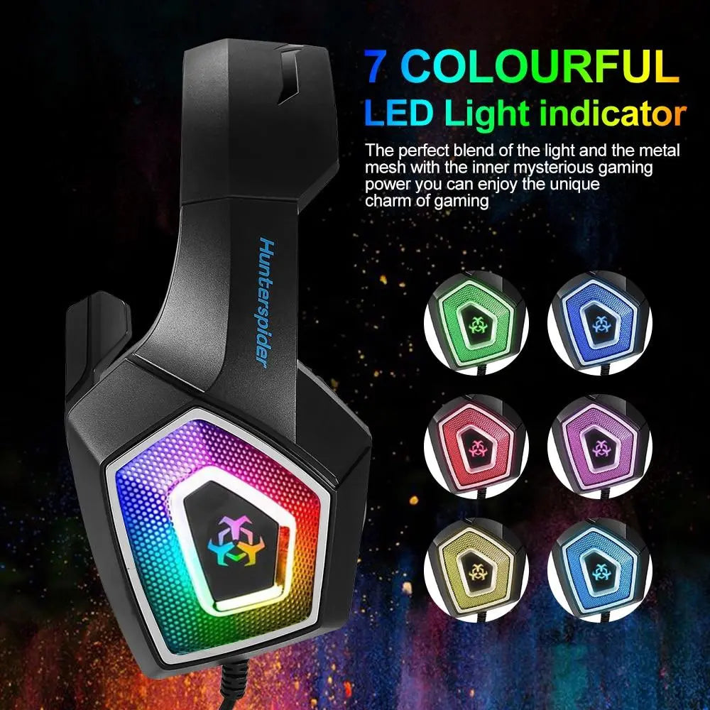 Dragon Stereo LED Gaming Headset with Microphone - Sacodise shop